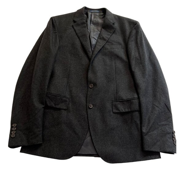 Polo Ralph Lauren Virgin Wool Suit Jacket in Black - Picture 1 of 3